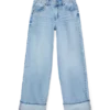Jeans Awrena a vita media e gamba larga