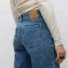 Jeans Awrena a vita media e gamba larga