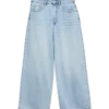 Jeans Awsienna a vita alta e vestibilità cropped