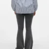 Jeans bootcut a vita media e vestibilità regolare