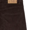 Jeans in velluto a coste a vita alta e vestibilità ampia Vmtessa