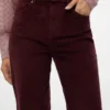 Jeans in velluto a coste a vita alta e vestibilità ampia Vmtessa