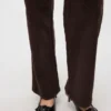 Jeans in velluto a coste a vita alta e vestibilità ampia Vmtessa