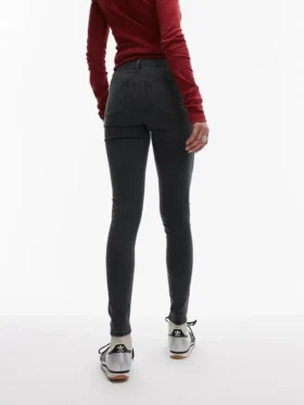 Jeans skinny a vita alta Tsjoni