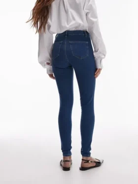 Jeans skinny a vita alta Tsjoni