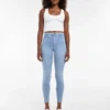 Jeans skinny a vita alta Tsjoni