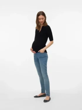 Jeans slim a vestibilità dritta
