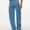 Jeans Snrancy a vita alta e vestibilità ampia