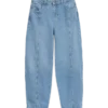 Jeans Snrancy a vita alta e vestibilità ampia