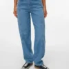 Jeans Snrancy a vita alta e vestibilità ampia