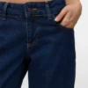 Jeans Snrancy a vita bassa e gamba larga
