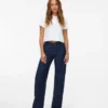 Jeans Snrancy a vita media e gamba larga