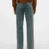 Jeans Snrancy a vita media e gamba larga