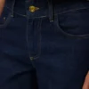 Jeans Snrancy a vita media e gamba larga