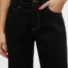 Jeans Snrancy a vita media e gamba larga