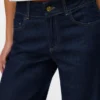 Jeans Snrancy a vita media e gamba larga