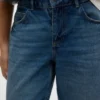 Jeans Snrancy a vita media e gamba larga