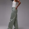 Jeans Topshop a vita media e vestibilità ampia
