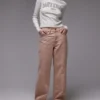 Jeans Topshop a vita media e vestibilità ampia