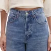 Jeans Topshop a vita media e vestibilità ampia