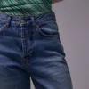 Jeans Topshop a vita media e vestibilità ampia