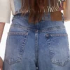 Jeans Topshop a vita media e vestibilità ampia