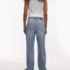 Jeans Topshop a vita media e vestibilità ampia