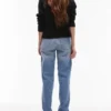 Jeans Topshop a vita media e vestibilità dritta