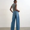 Jeans Tsalma a vita alta e vestibilità Barrel