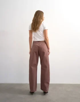 Jeans Tsbarrel a vita alta e vestibilità Barrel