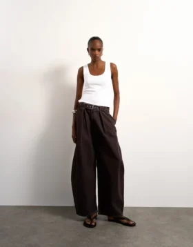 Jeans Tsbelle a vita media e vestibilità Barrel