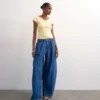 Jeans Tsbelle a vita media e vestibilità Barrel
