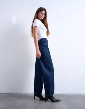 Jeans Tsbente a vita media e vestibilità regolare