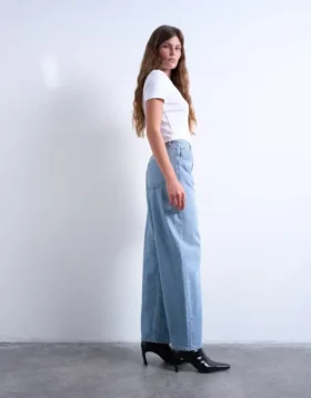 Jeans Tsbente a vita media e vestibilità regolare