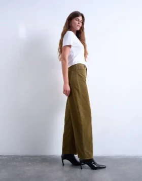 Jeans Tsbriana a vita bassissima e gamba larga