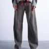 Jeans Tsbrit a vita alta e vestibilità regolare