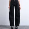 Jeans Tsbrit a vita alta e vestibilità regolare