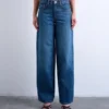 Jeans Tscinch a vita bassa e gamba larga