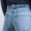 Jeans Tscinch a vita bassa e gamba larga