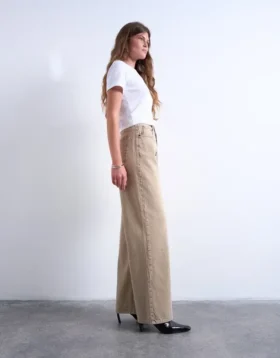 Jeans Tscolumn a vita media e vestibilità regolare