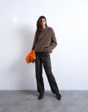 Jeans Tscolumn a vita media e vestibilità regolare