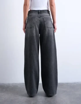 Jeans Tscolumn a vita media e vestibilità regolare