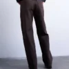 Jeans Tscolumn a vita media e vestibilità regolare