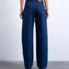 Jeans Tscolumn a vita media e vestibilità regolare