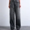 Jeans Tscolumn a vita media e vestibilità regolare