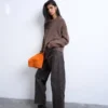 Jeans Tscolumn a vita media e vestibilità regolare