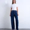 Jeans Tscolumn a vita media e vestibilità regolare
