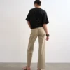 Jeans Tsember a vita bassa e gamba larga