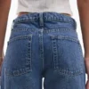 Jeans Tsember a vita bassa e gamba larga