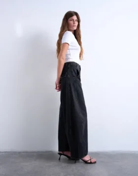 Jeans Tsemma a vita alta e vestibilità a botte